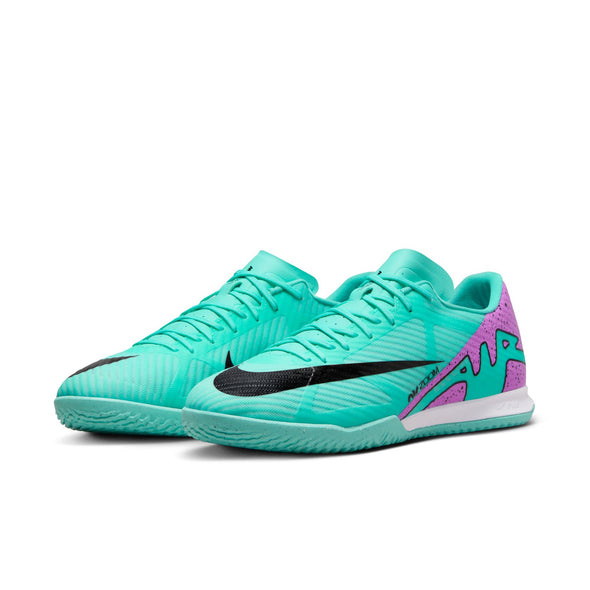 Nike Zoom Mercurial Vapor 15 Academy IC Indoor Soccer Shoes - Hyper Turquoise/Fuchsia Dream/Black/White