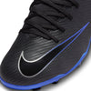 Nike Junior Mercurial Superfly 9 Club FG/MG Soccer Cleat - Black/Chrome-Hyper Royal