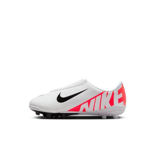 Nike Junior Mercurial Vapor 15 Club MG PS (V) Soccer Cleat - Bright Crimson/White/Black