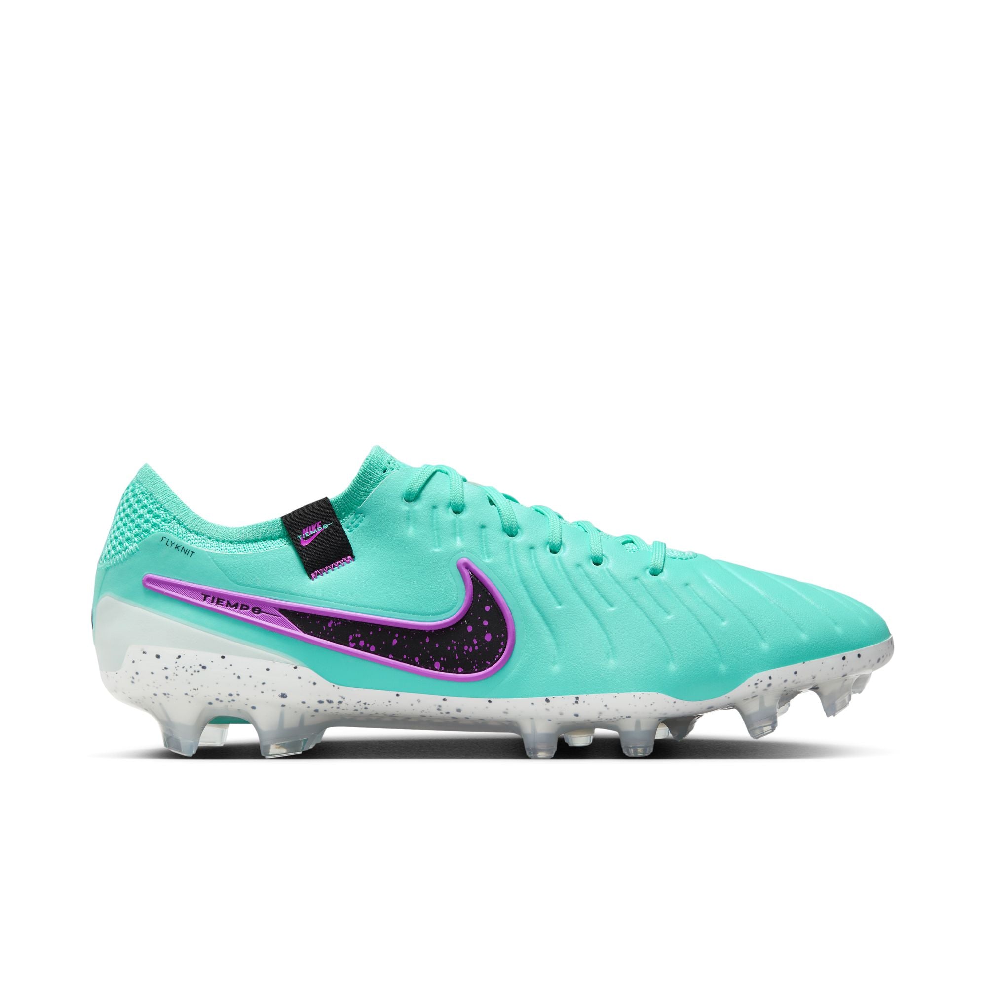 Nike Tiempo Legend 10 Elite FG Firm Ground Soccer Cleat - Hyper Turquoise/Fuchsia Dream/Black