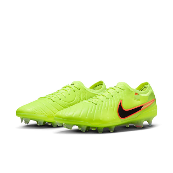 Nike Tiempo Legend 10 Elite FG Firm Ground Soccer Cleat - Volt/Black