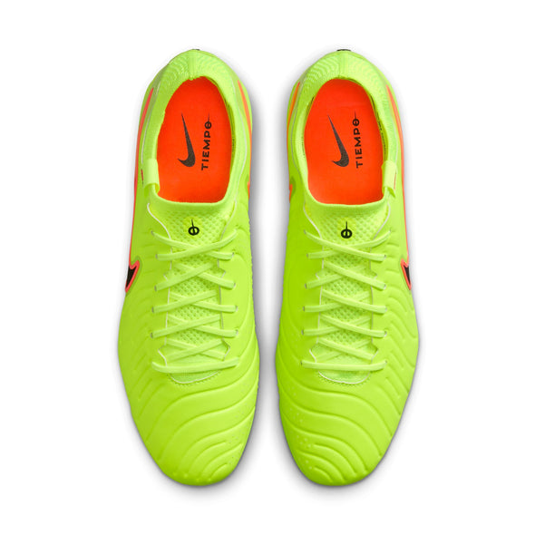 Nike Tiempo Legend 10 Elite FG Firm Ground Soccer Cleat - Volt/Black