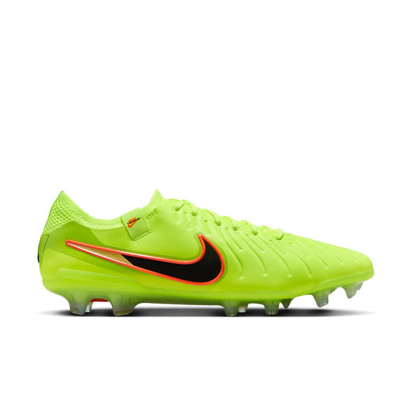 Nike Tiempo Legend 10 Elite FG Firm Ground Soccer Cleat - Volt/Black