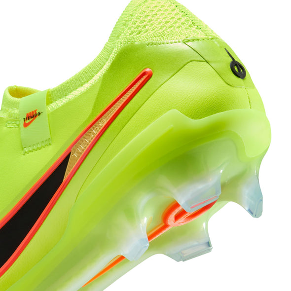 Nike Tiempo Legend 10 Elite FG Firm Ground Soccer Cleat - Volt/Black