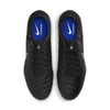 Nike Tiempo Legend 10 Pro FG Firm Ground Soccer Cleat - Black/Chrome/Hyper Royal