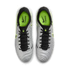 Nike Tiempo Legend 10 Pro TF Turf Soccer Cleat - Metallic Silver/Black-Volt