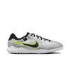 Nike Tiempo Legend 10 Pro TF Turf Soccer Cleat - Metallic Silver/Black-Volt