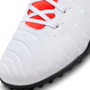 Nike Tiempo Legend 10 Pro TF Turf Soccer Cleat - White/Black/Bright Crimson