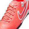 Nike Tiempo Legend 10 Pro TF Turf Soccer Cleat - Hot Lava/white