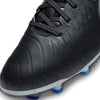 Nike Tiempo Legend 10 Academy FG/MG Soccer Cleat - Black/Chrome/Hyper Royal