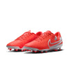 Nike Tiempo Legend 10 Academy FG Firm Ground Soccer Cleat -Hot Lava/White