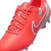 Nike Tiempo Legend 10 Academy FG Firm Ground Soccer Cleat -Hot Lava/White