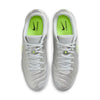 Nike Tiempo Legend 10 Academy IC Indoor Court Soccer Shoes- Metallic Silver/White-Volt