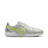 Nike Tiempo Legend 10 Academy IC- Metallic Silver/White-Volt