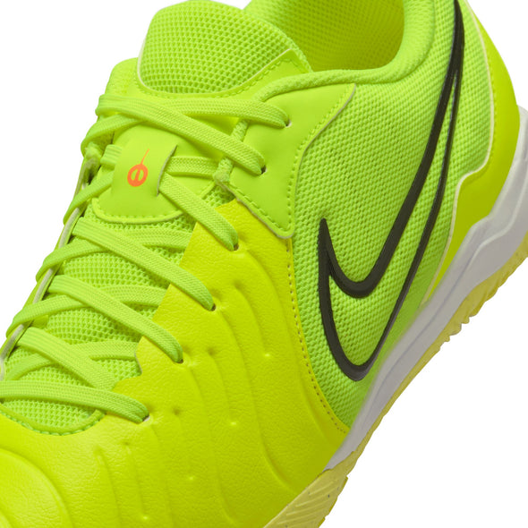Nike Tiempo Legend 10 Academy IC Indoor Soccer Shoes -Volt/ Black