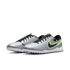 Nike Tiempo Legend 10 Academy TF Turf Soccer Cleat -Metallic Silver/Black-Volt