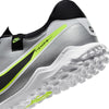 Nike Tiempo Legend 10 Academy TF Turf Soccer Cleat -Metallic Silver/Black-Volt