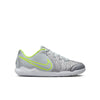 Nike Junior. Tiempo Legend 10 Academy Indoor- Metallic Silver/Black-Volt