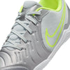 Nike Junior. Tiempo Legend 10 Academy Indoor- Metallic Silver/Black-Volt