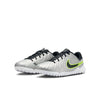 Nike Junior Tiempo Legend 10 Academy TF Turf Soccer Cleat -Metallic Silver/Black-Volt