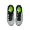 Nike Junior Tiempo Legend 10 Academy TF Turf Soccer Cleat -Metallic Silver/Black-Volt