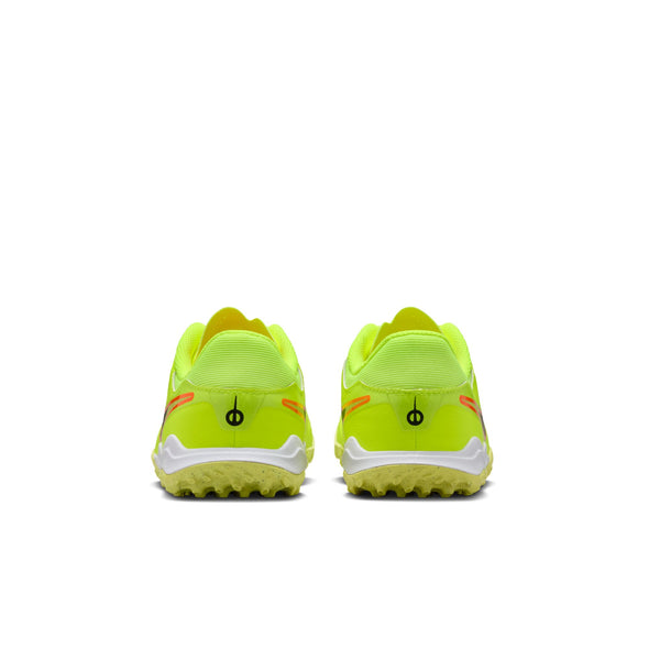Nike Junior Tiempo Legend 10 Academy TF Turf Low-Top Soccer Cleats-Volt/Black
