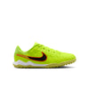 Nike Junior Tiempo Legend 10 Academy TF Turf Low-Top Soccer Cleats-Volt/Black