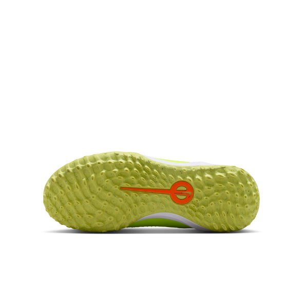 Nike Junior Tiempo Legend 10 Academy TF Turf Low-Top Soccer Cleats-Volt/Black
