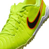 Nike Junior Tiempo Legend 10 Academy TF Turf Low-Top Soccer Cleats-Volt/Black