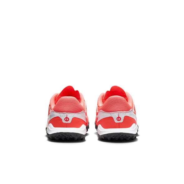 Nike Junior Tiempo Legend 10 Academy TF Turf Soccer Cleat - Hot Lava/White