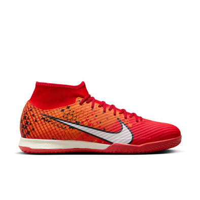 Nike Zoom Mercurial Superfly 9 Dream Speed Academy IC Indoor Soccer Shoe - Light Crimson/Pale Ivory/Bright Mandarin/Black