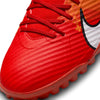 Nike Zoom Mercurial Superfly 9 Dream Speed Academy TF Turf Soccer Cleat - Light Crimson/Pale Ivory/Bright Mandarin/Black