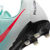 Nike Junior Phantom GX 2 Academy FG Firm Ground Soccer Cleats- Mint/Atomic Red-off Noir