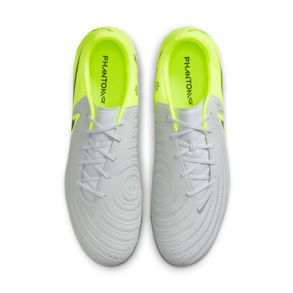 Nike Phantom GX 2 Academy FG-  Metallic Silver/Black-Volt