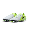 Nike Phantom GX 2 Elite FG Firm Ground Soccer Cleat - Metallic Silver/Black-Volt