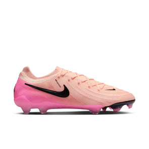 Nike Phantom GX 2 Elite FG Firm Ground Soccer Cleat -  Crimson Tint/Black/ Pink Blast