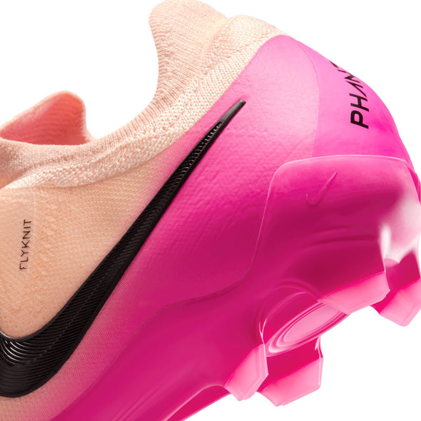 Nike Phantom GX II Pro FG Firm Ground Soccer Cleats -Crimson Tint/Black-Pink Blast