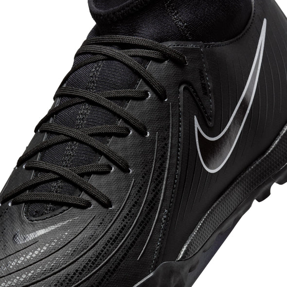 Nike Phantom Luna II Academy TF Turf Soccer Cleat - Black/Black