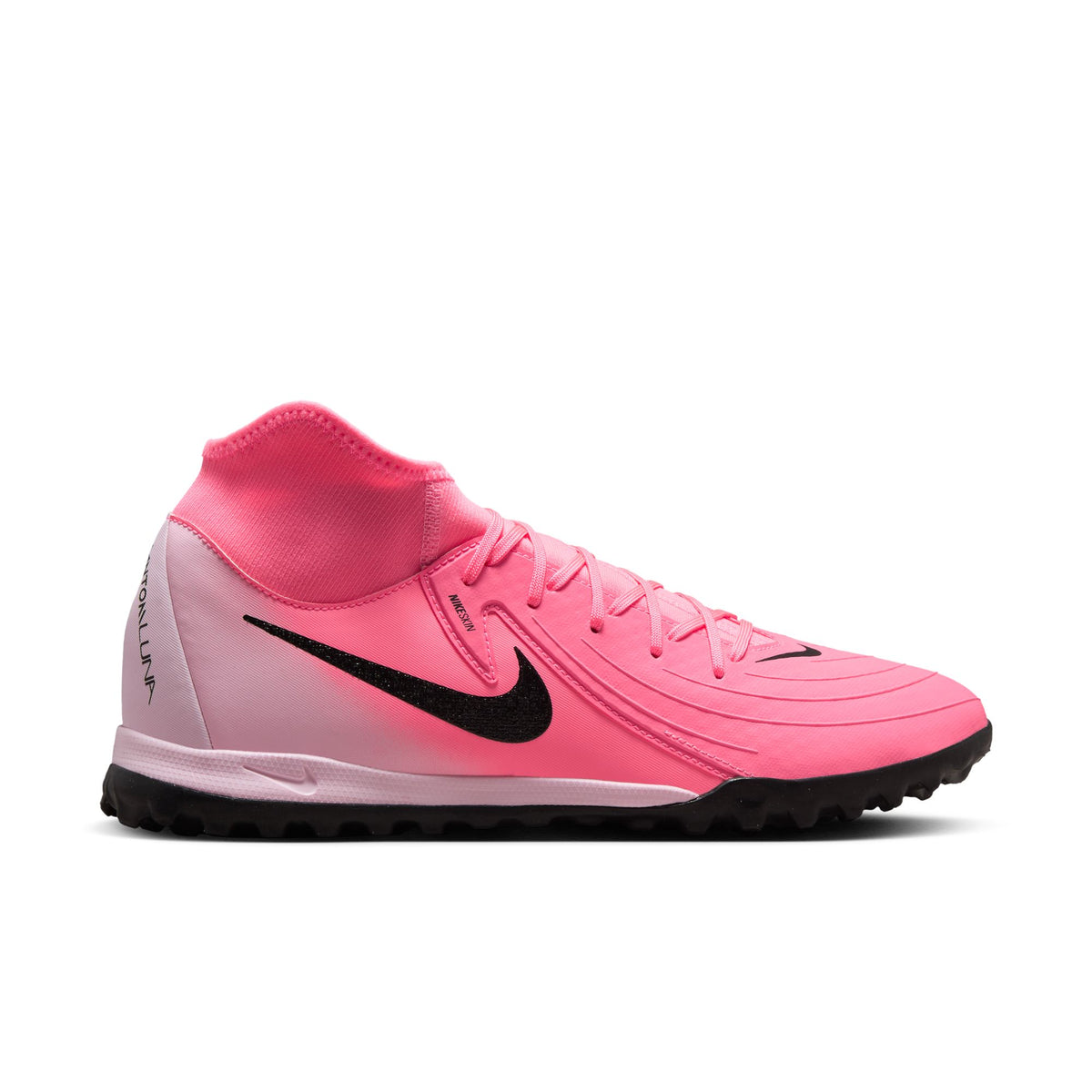 Nike Phantom Luna Academy TF Turf Soccer Cleats- Pink Foam