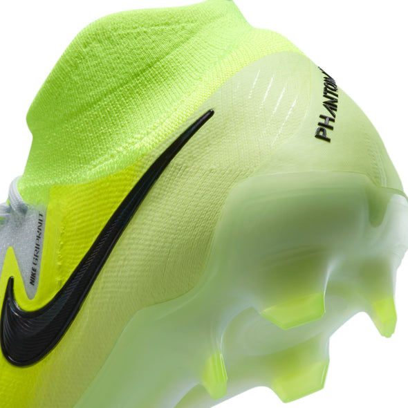 Nike Phantom Luna II Elite FG Firm Ground Soccer Cleat - Metallic Silver/Black-Volt