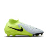 Nike Phantom Luna 2 Pro FG Soccer Cleat- Metallic Silver/Black-Volt