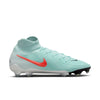 Nike Phantom Luna 2 Pro FG Soccer Cleat- Mint/Atomic Red-off Noir