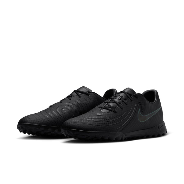 Nike Phantom GX 2 Academy TF Turf Soccer Cleats -  Black/Black