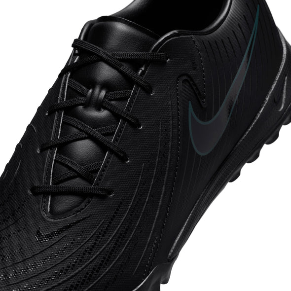 Nike Phantom GX 2 Academy TF Turf Soccer Cleats -  Black/Black