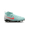 Nike Junior Phantom Luna II Academy FG Firm Ground Soccer Cleat -  Mint/ Atomic Red-off Noir