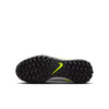 Nike Junior Phantom GX 2 Academy TF Soccer Shoes- Metallic Silver/Black-Volt