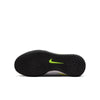 Nike Junior Phantom GX 2 Academy IN Soccer Shoes- Metallic Silver/Black-Volt