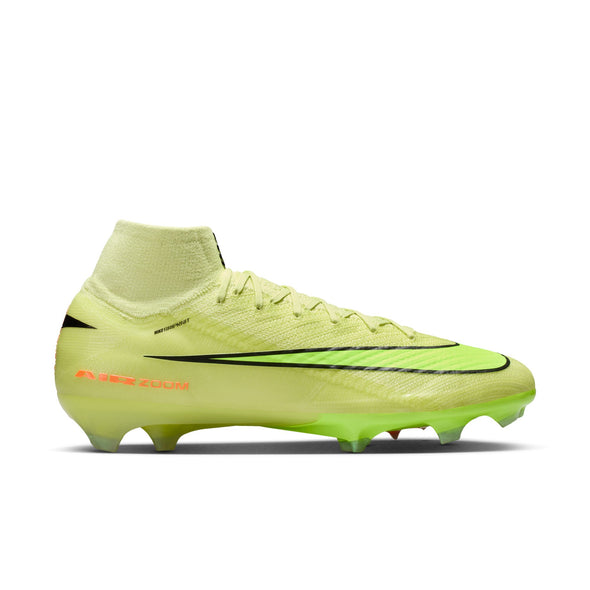 Nike Air Zoom Mercurial Superfly 10 Elite FG Firm Ground Soccer Cleats- Limelight/Volt/ Hyper Crimson