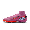 Nike Air Zoom Mercurial Superfly 10 Elite FG Firm Ground Soccer Cleat -Magic Flamingo/Black-Total Crimson
