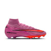 Nike Air Zoom Mercurial Superfly 10 Elite FG Firm Ground Soccer Cleat -Magic Flamingo/Black-Total Crimson